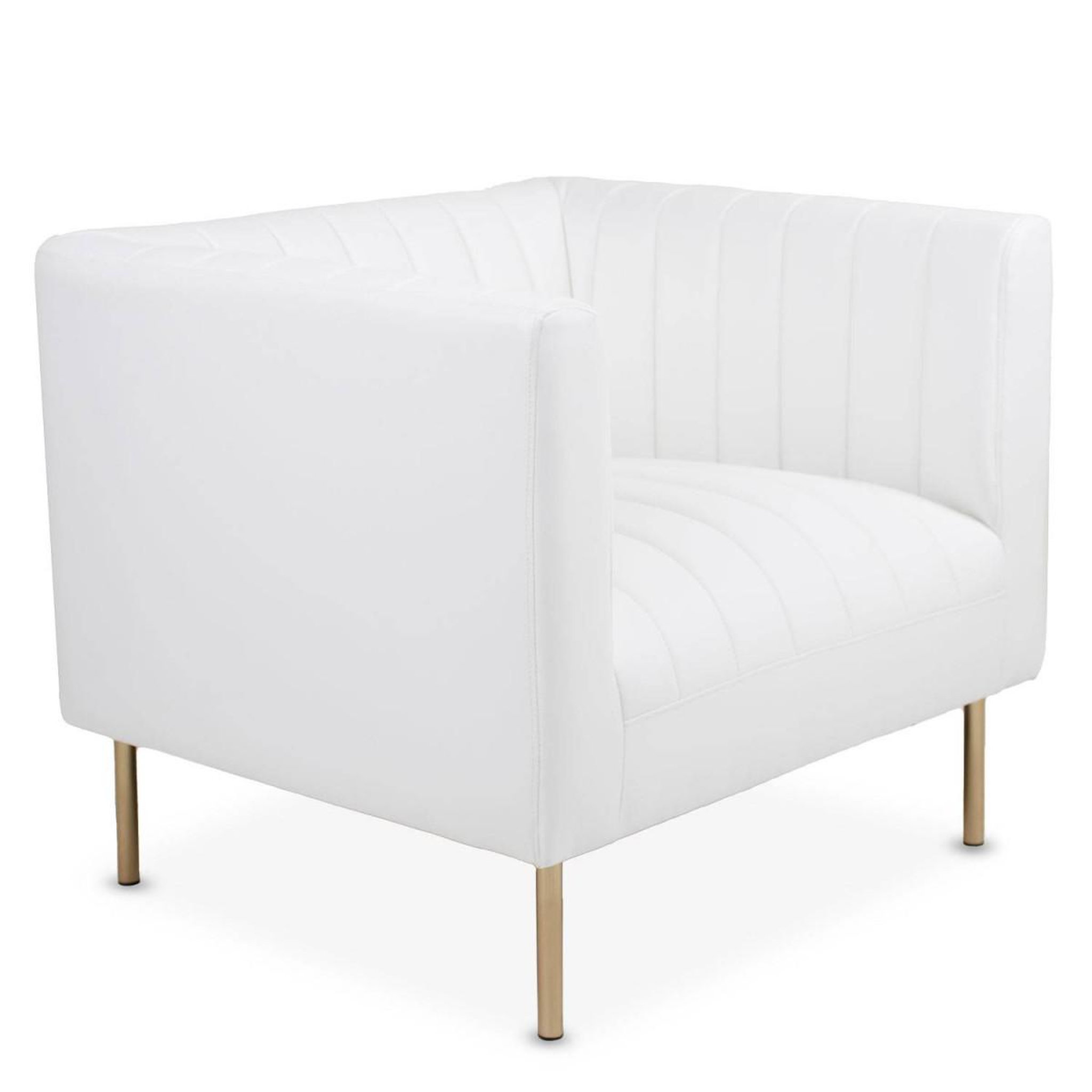 Voir la diapositive 2 : Paris Prix Fauteuil design  taylor  84cm blanc