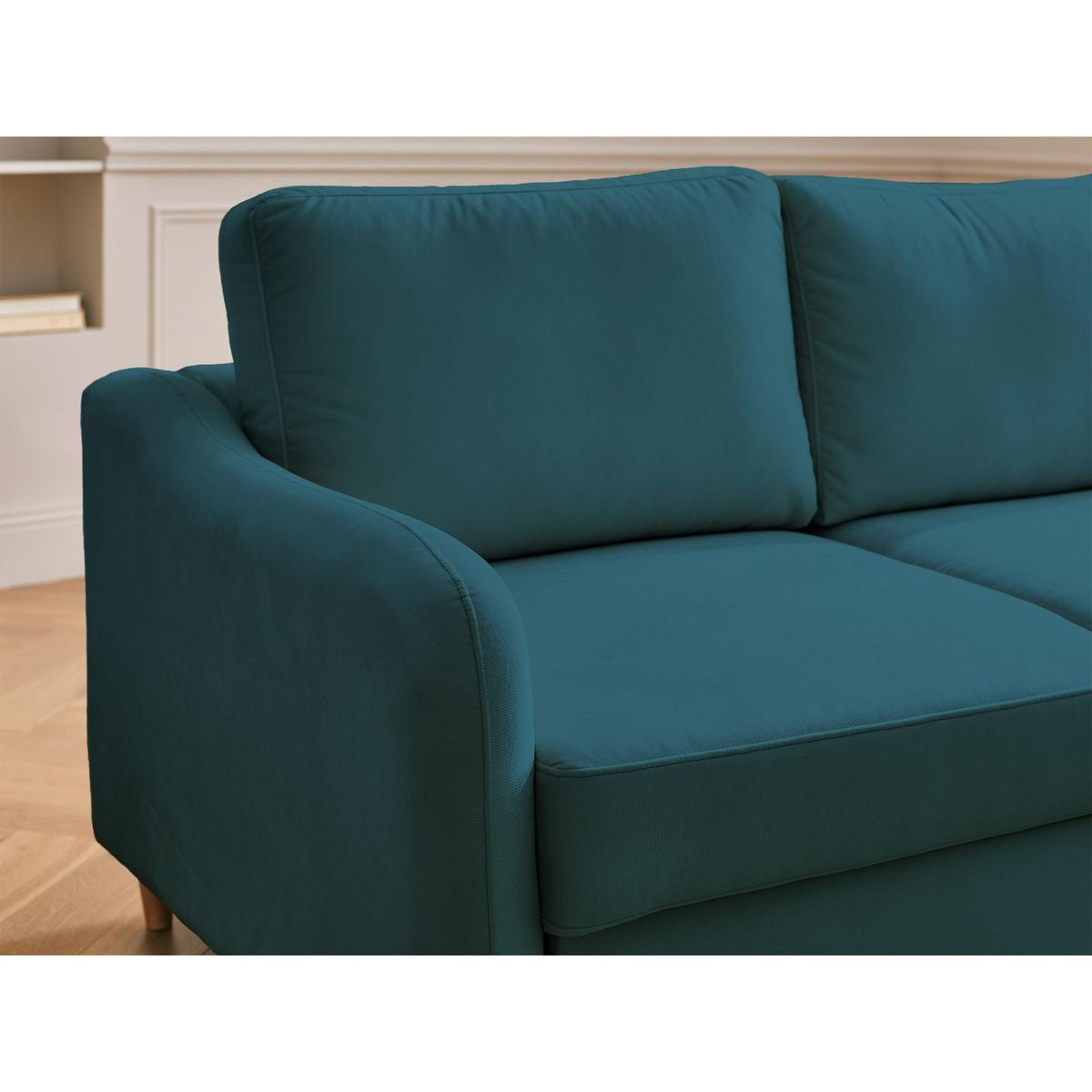 LISA DESIGN Will - canapé 3 places - convertible - en tissu