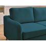 Voir la diapositive 3 : LISA DESIGN Will - canapé 3 places - convertible - en tissu