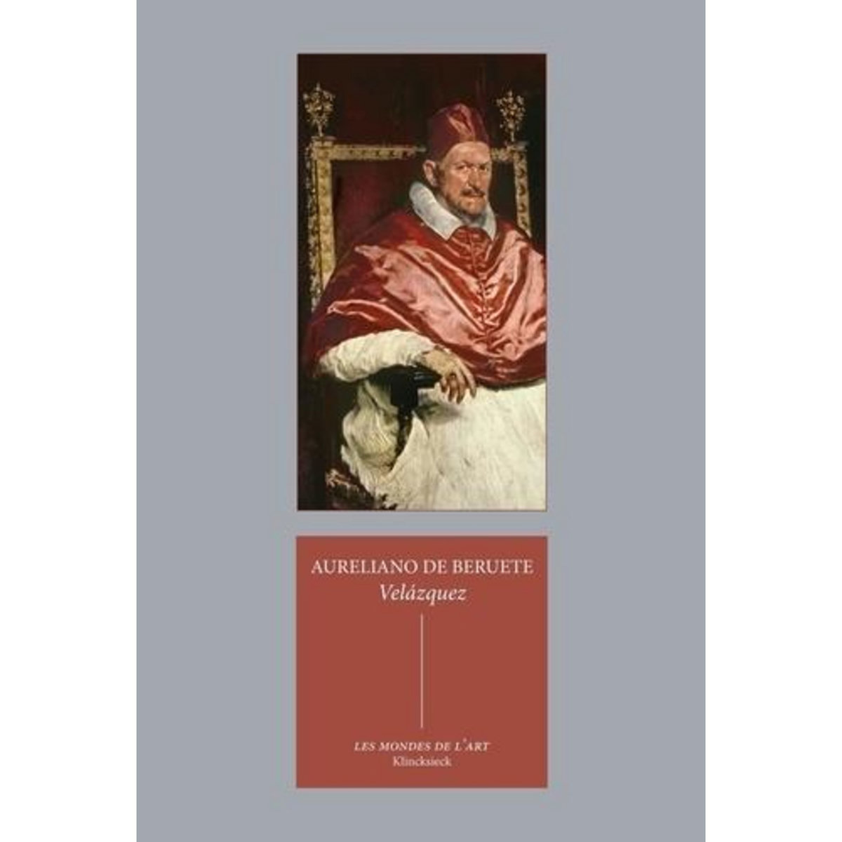 VELAZQUEZ, Beruete Aureliano de