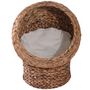 Voir la diapositive 4 : PAWHUT PawHut Panier chat lit chat cosy grand confort dim. 42L x 33l x 52H cm coussin moelleux beige inclus