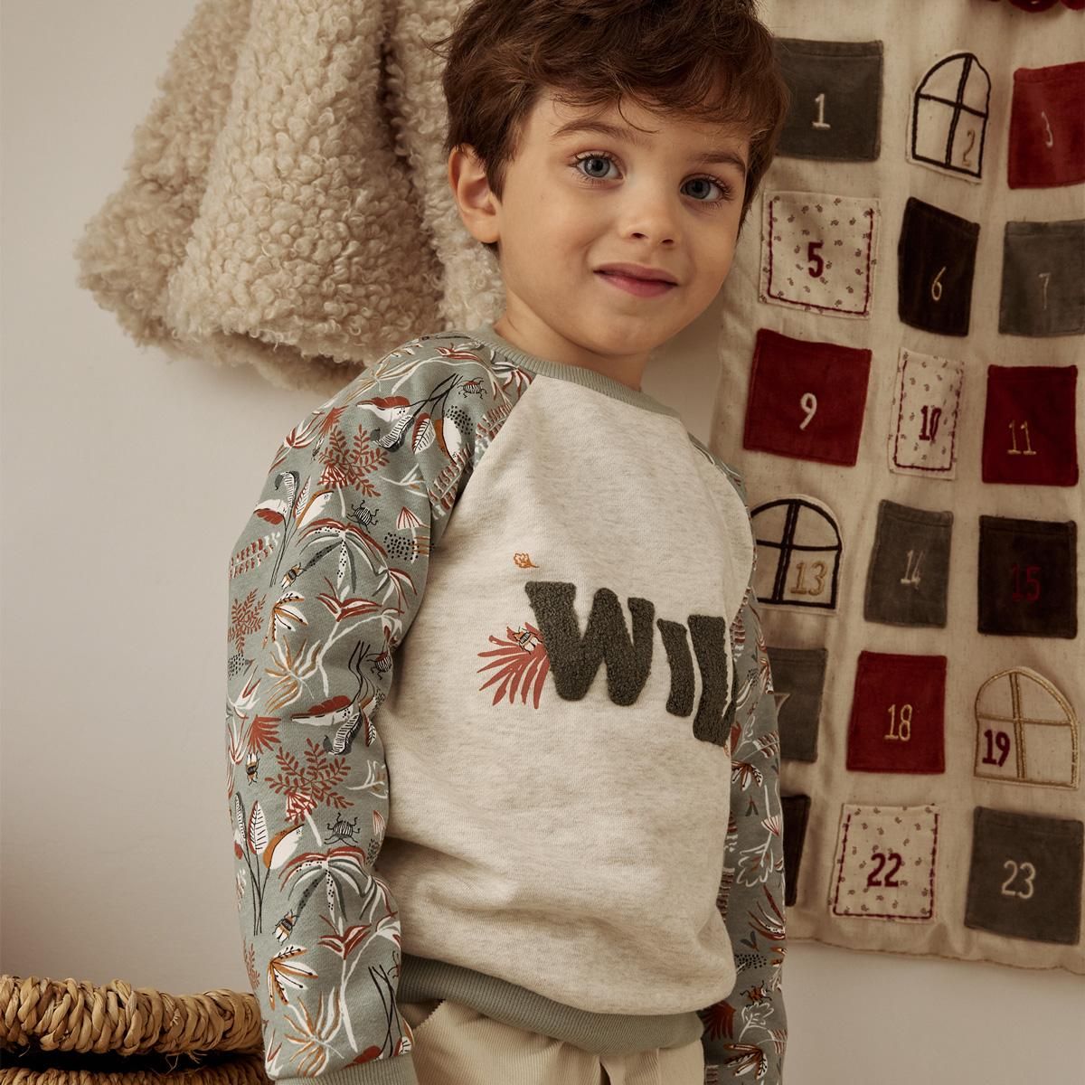 Petit Béguin Sweat-shirt enfant en molleton Abou
