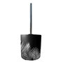 Voir la diapositive 2 : Paris Prix Brosse WC Imprimée  Orbella  40cm Noir & Argent