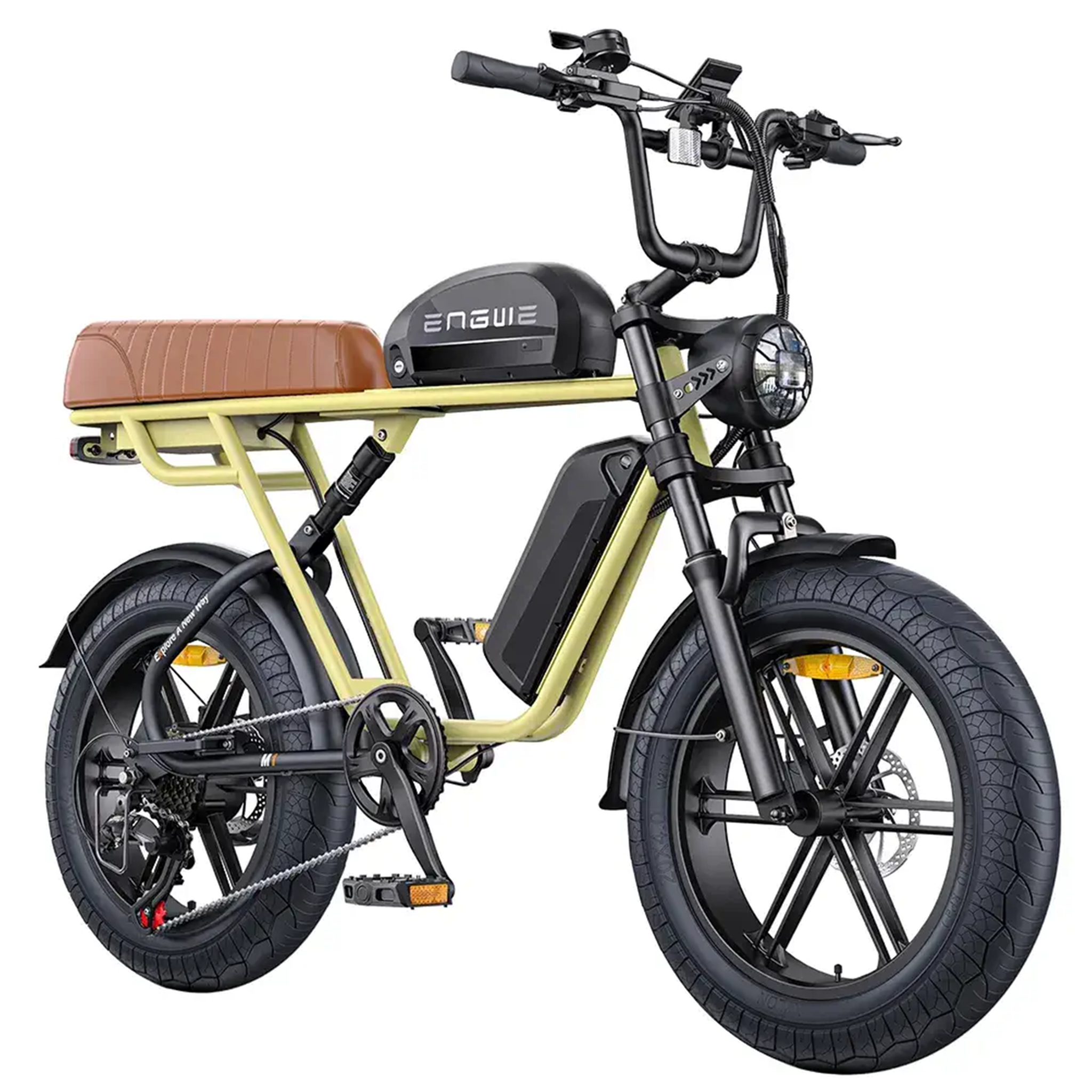 Voir la diapositive 2 : ENGWE Vélo électrique ENGWE M1 48 V 13 Ah + 15,6 Ah