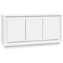 Voir la diapositive 2 : VIDAXL Buffet blanc 102x35x55 cm bois d'ingenierie