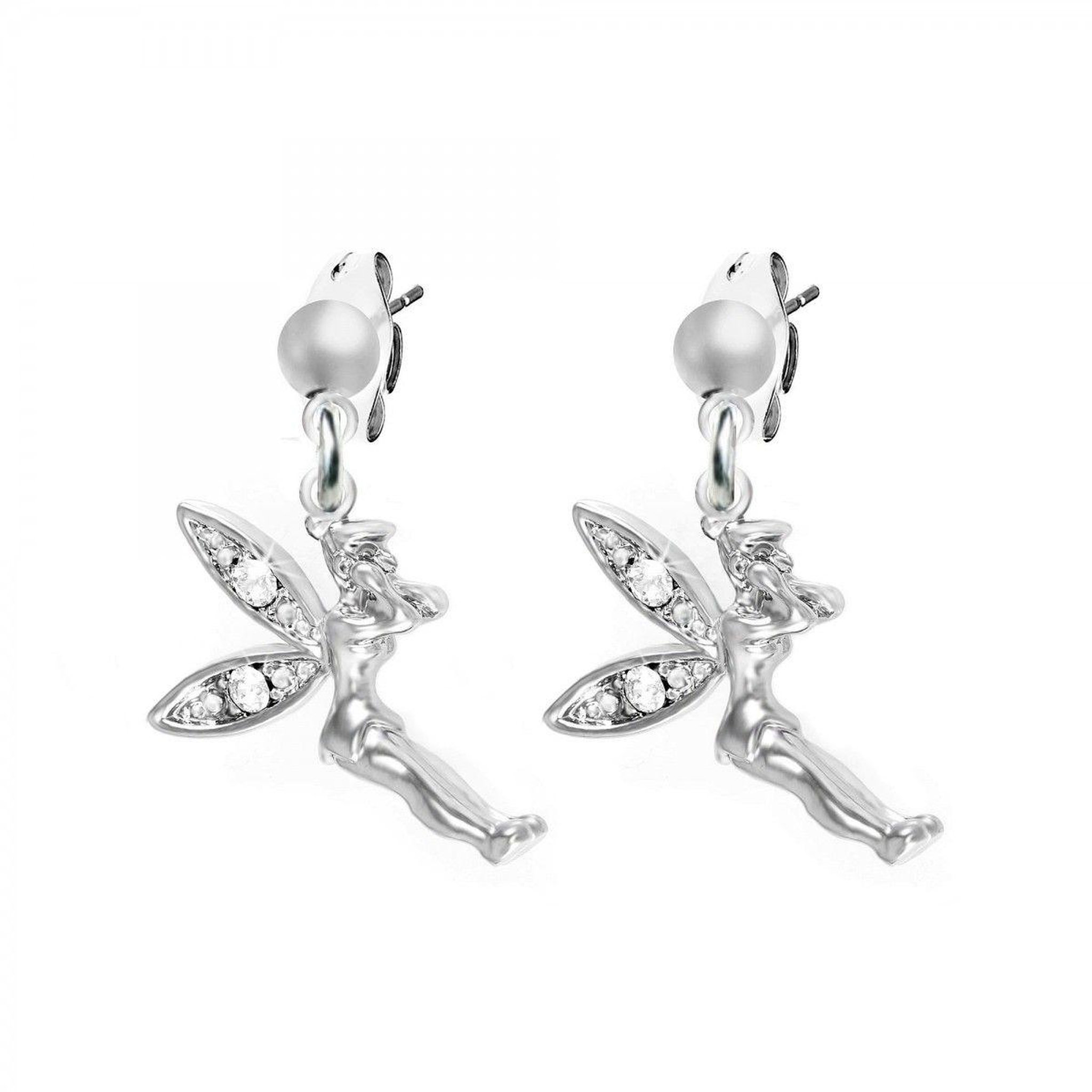 SC CRYSTAL Boucles d'oreilles fée sc crystal ornées de cristaux scintillants