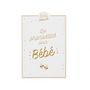Voir la diapositive 2 : Paris Prix Lot de 10 Cartes de Pronostics  Baby Shower  12cm Blanc