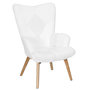 Voir la diapositive 1 : The Home Deco Factory Fauteuil de salon scandi en patchwork Helsinki