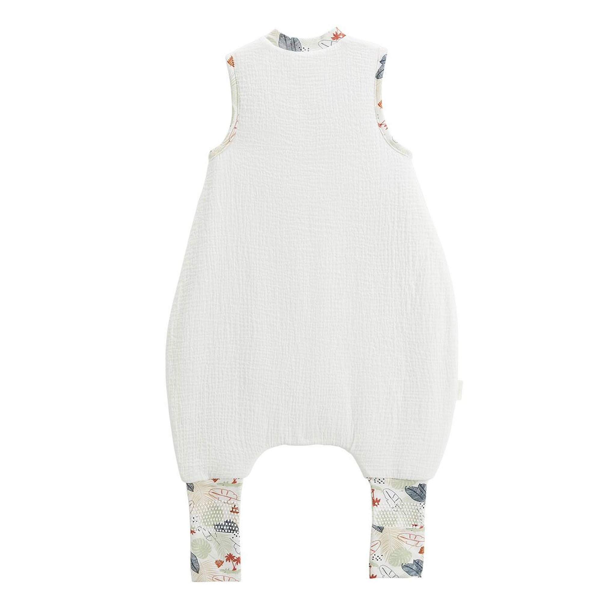Voir la diapositive 2 : Petit Béguin Turbulette TOG 2 en gaze de coton avec pieds retroussables Sian