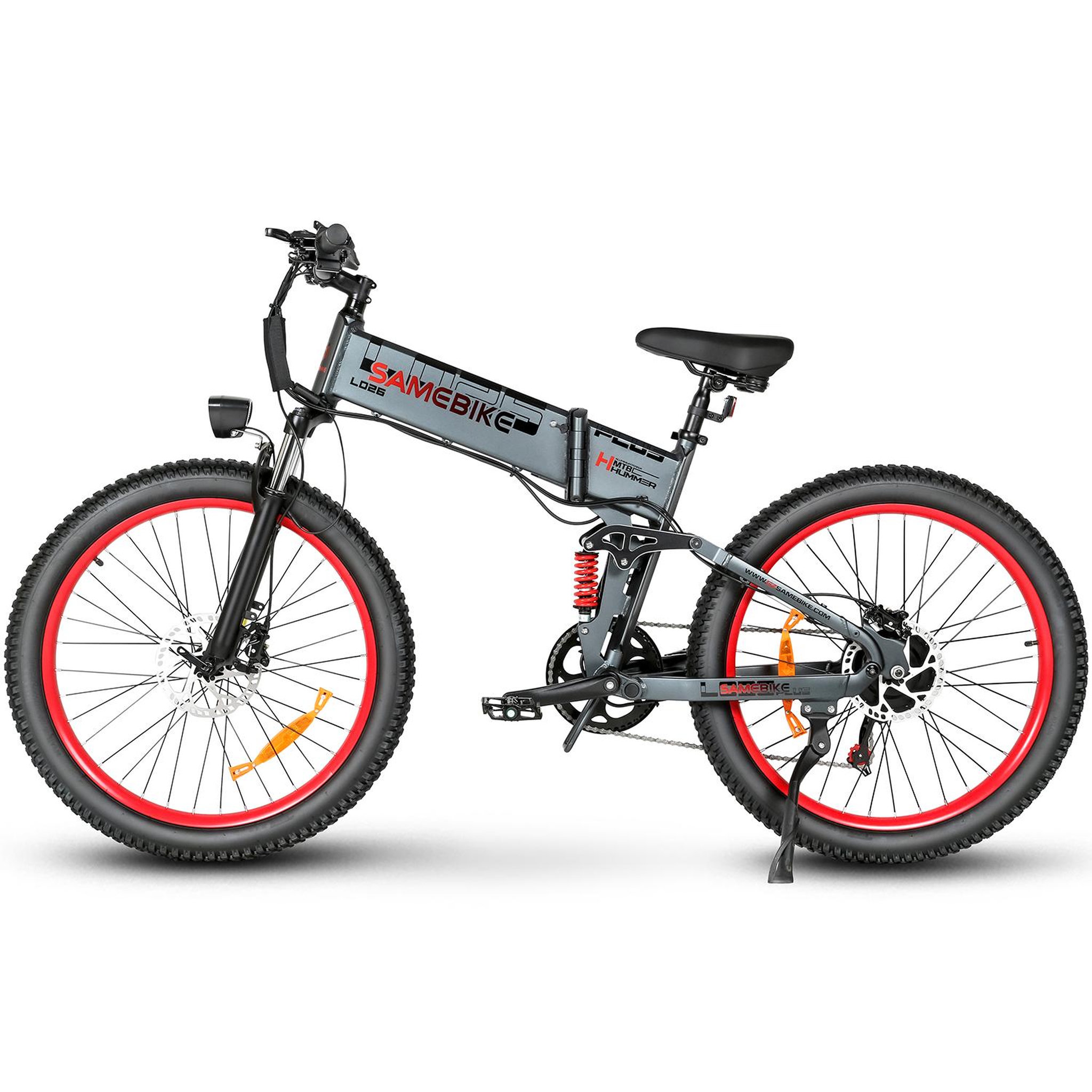 Voir la diapositive 1 : SAMEBIKE Vélo électrique pliable SAMEBIKE LO26-Plus