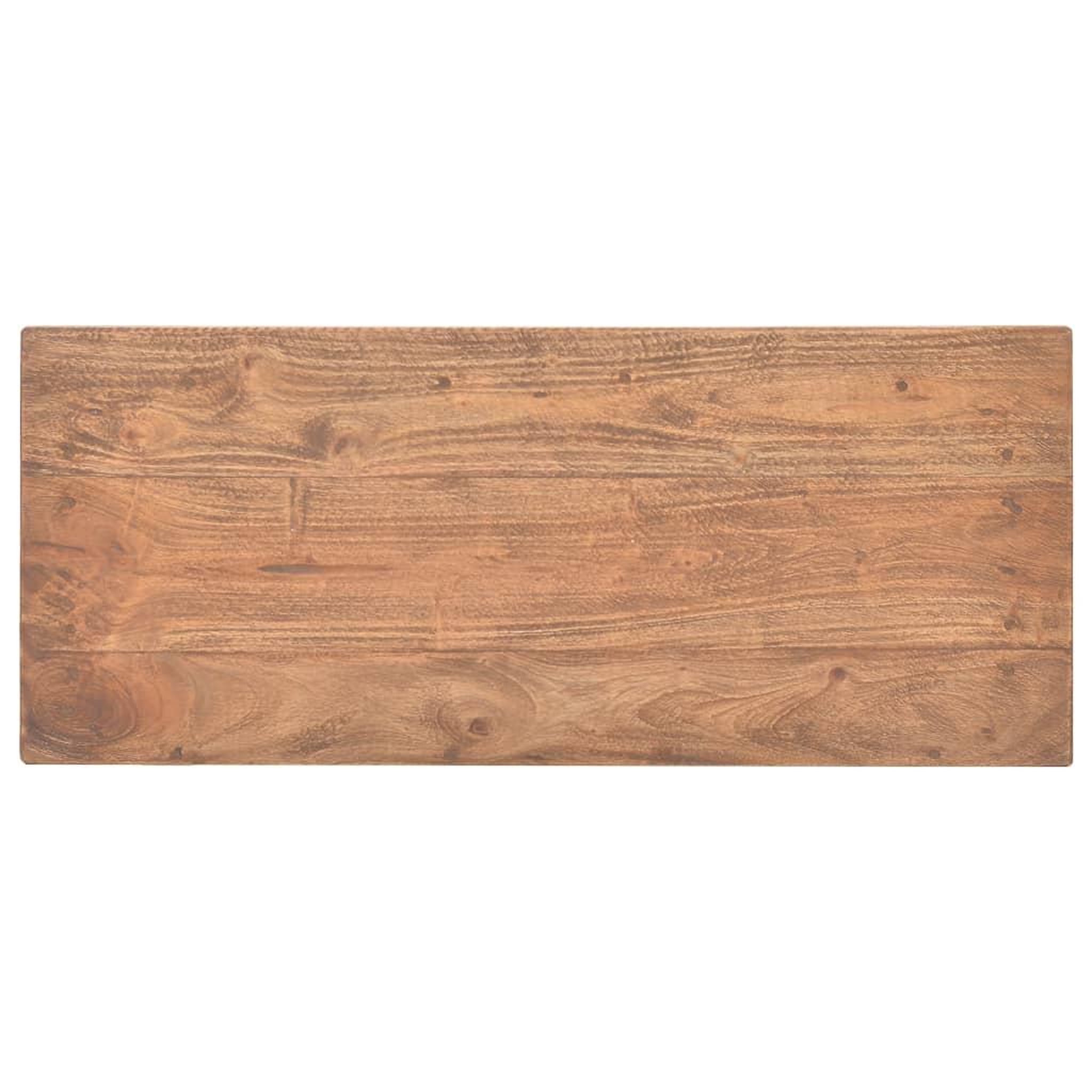 Voir la diapositive 5 : VIDAXL Table console bois d'acajou massif 69x28x70 cm
