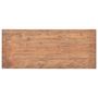 Voir la diapositive 5 : VIDAXL Table console bois d'acajou massif 69x28x70 cm