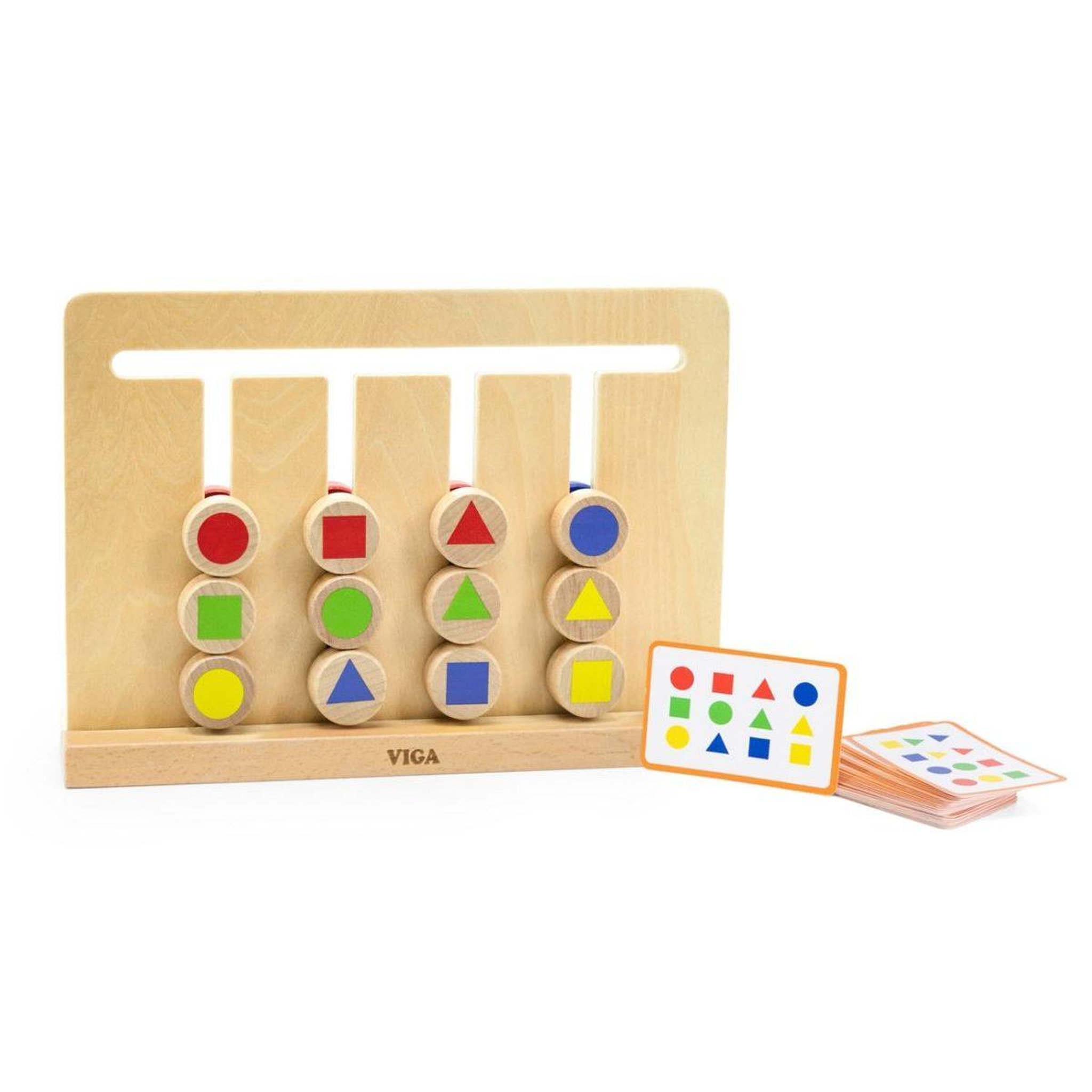VIGA Jeu d'association couleurs et formes  44707