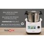 Voir la diapositive 6 : Robby Robot cuiseur multifonctions avec balance intégrée et écran tactile +680 recettes - robicook