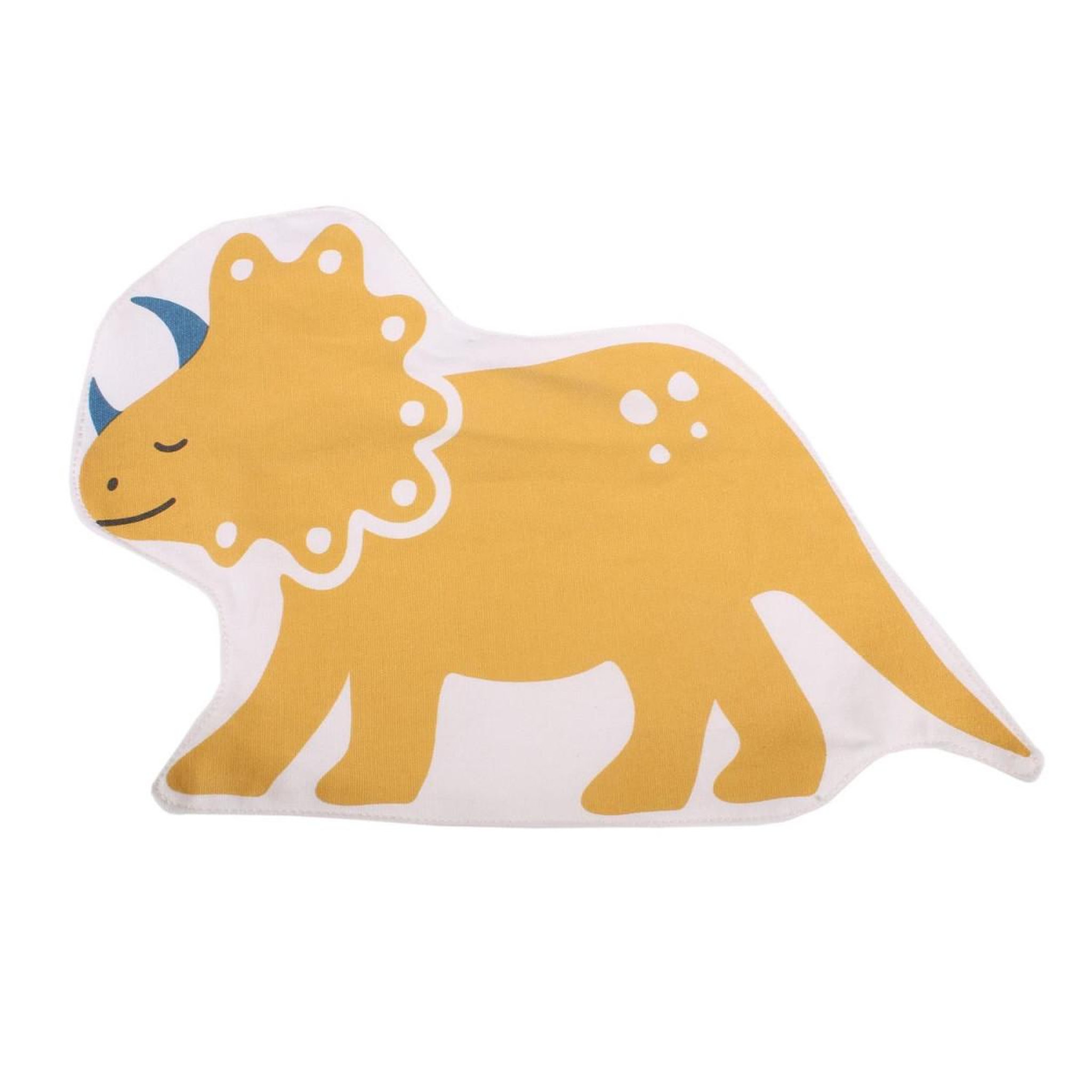 HOME DECO KIDS Rangement pyjama enfant  dinosaure  28cm jaune