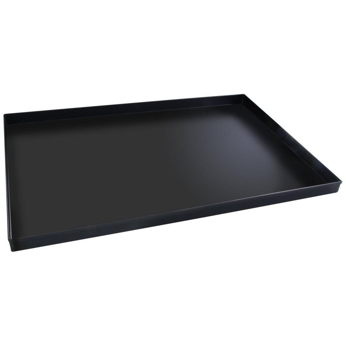 FM PROFESSIONAL Plaque à pizza en acier inoxydable revêtu 60 x 40 cm FM Professional