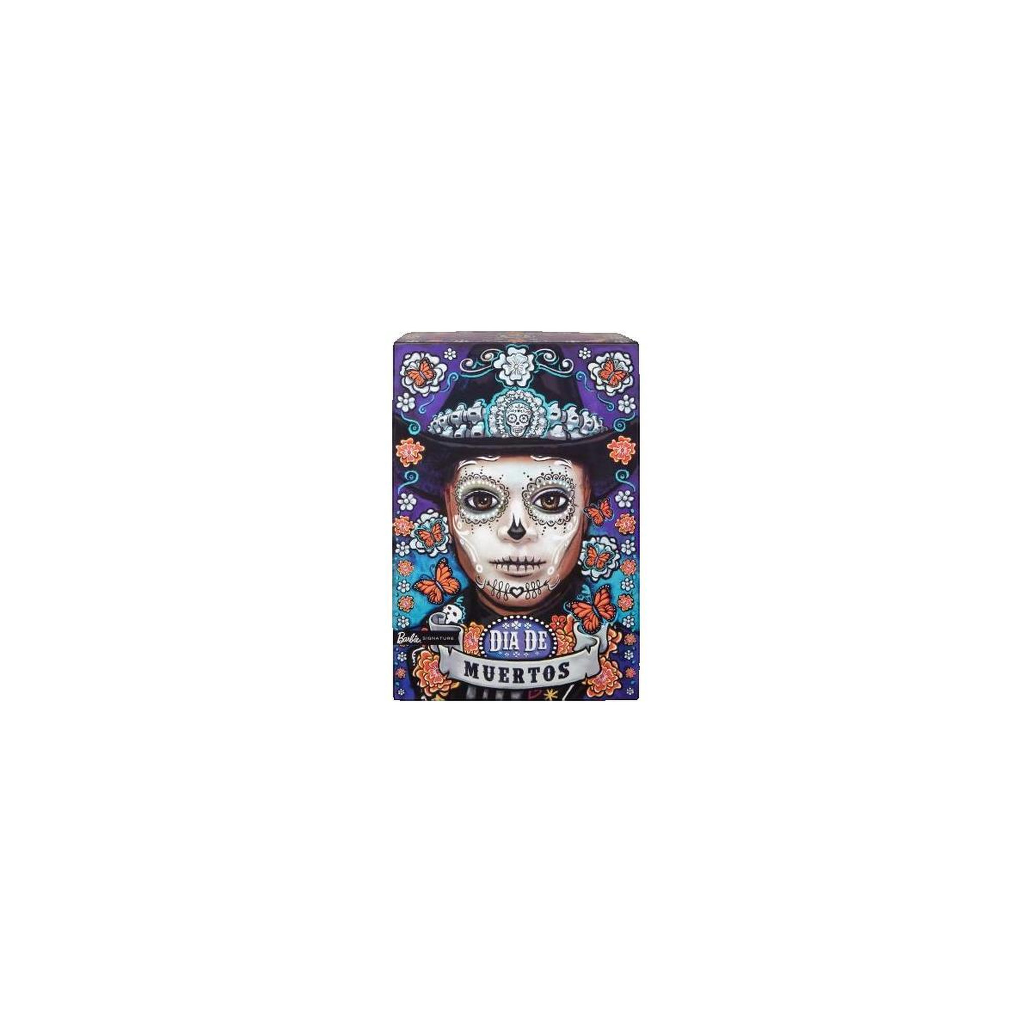 Voir la diapositive 2 : MATTEL Poupée de collection Mattel Barbara Signature - Ken Día de Muertos 2023 bleu nuit