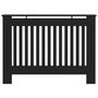 Voir la diapositive 3 : VIDAXL Cache-radiateur noir 112x19x81,5 cm MDF