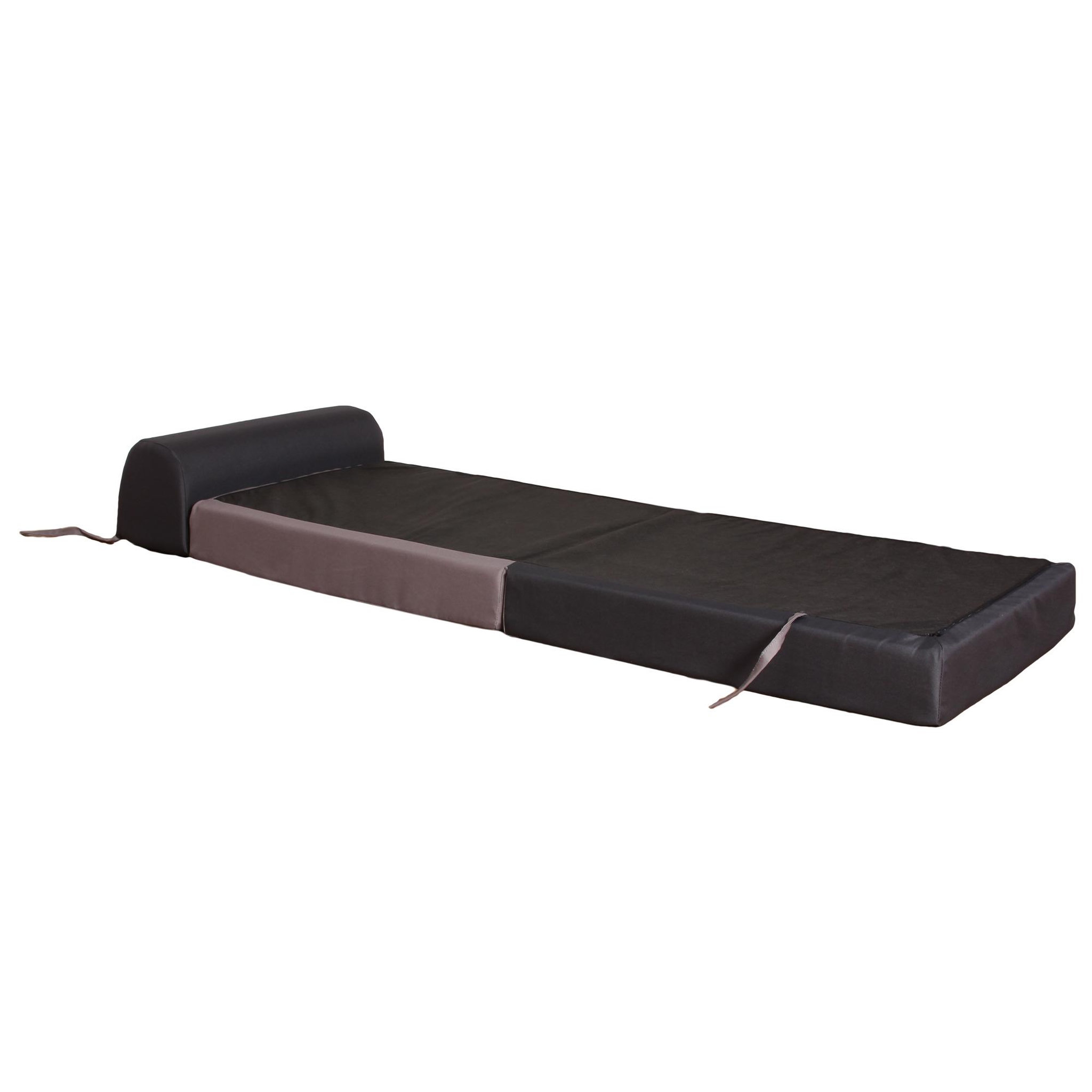 Voir la diapositive 3 : Ops Chauffeuse 1 place taupe et anthracite