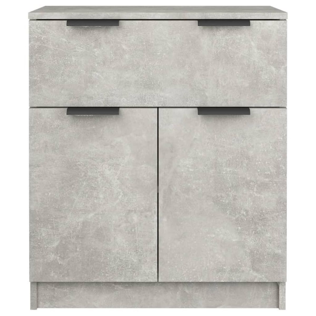 VIDAXL Buffet Gris beton 60x30x70 cm Bois d'ingenierie