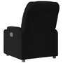 Voir la diapositive 5 : VIDAXL Fauteuil inclinable Noir Tissu