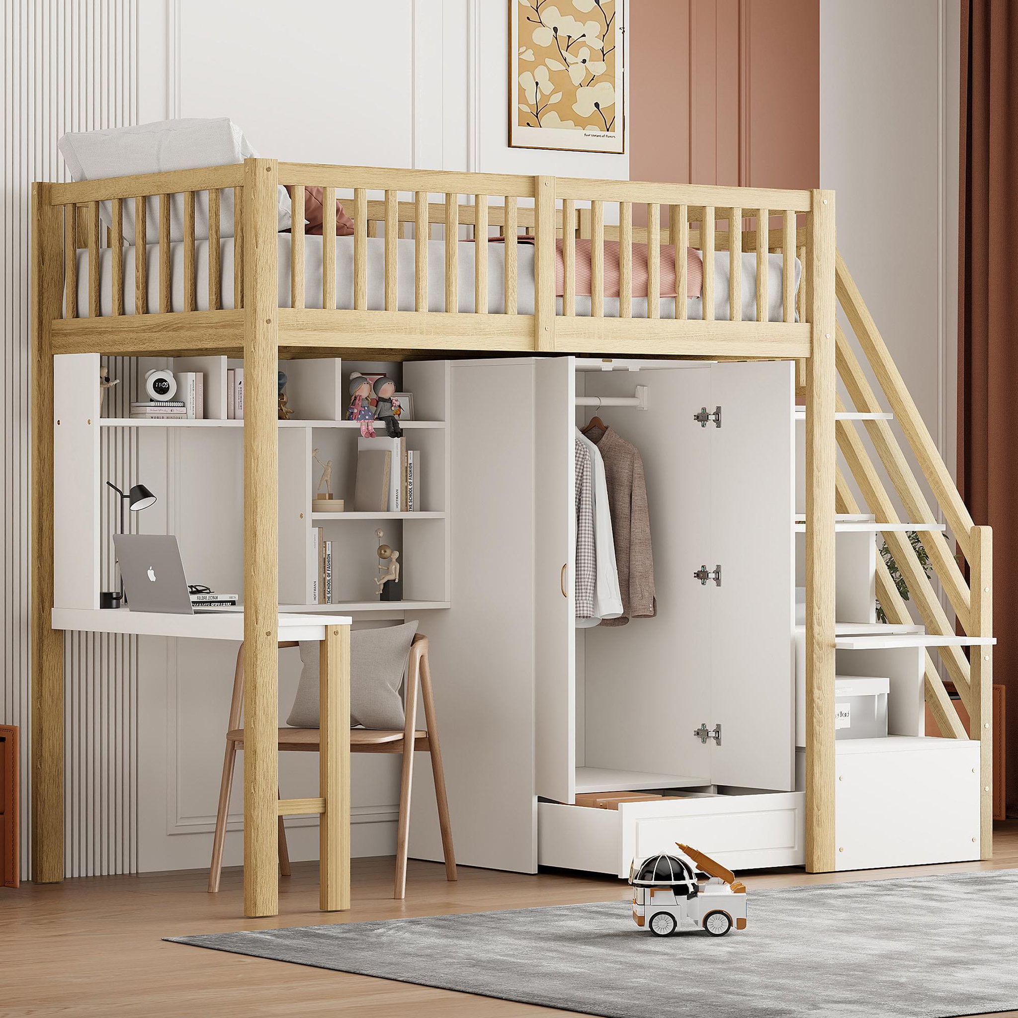 Voir la diapositive 5 : MERAX Lit mezzanine enfant