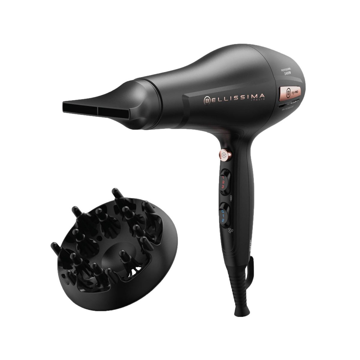 BELLISSIMA Bellissima My Pro P3 3400 sèche-cheveux 2400 W Noir
