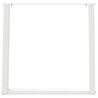 Voir la diapositive 5 : VIDAXL Pieds de table a manger forme de U 2 pcs blanc 70x(72-73) cm