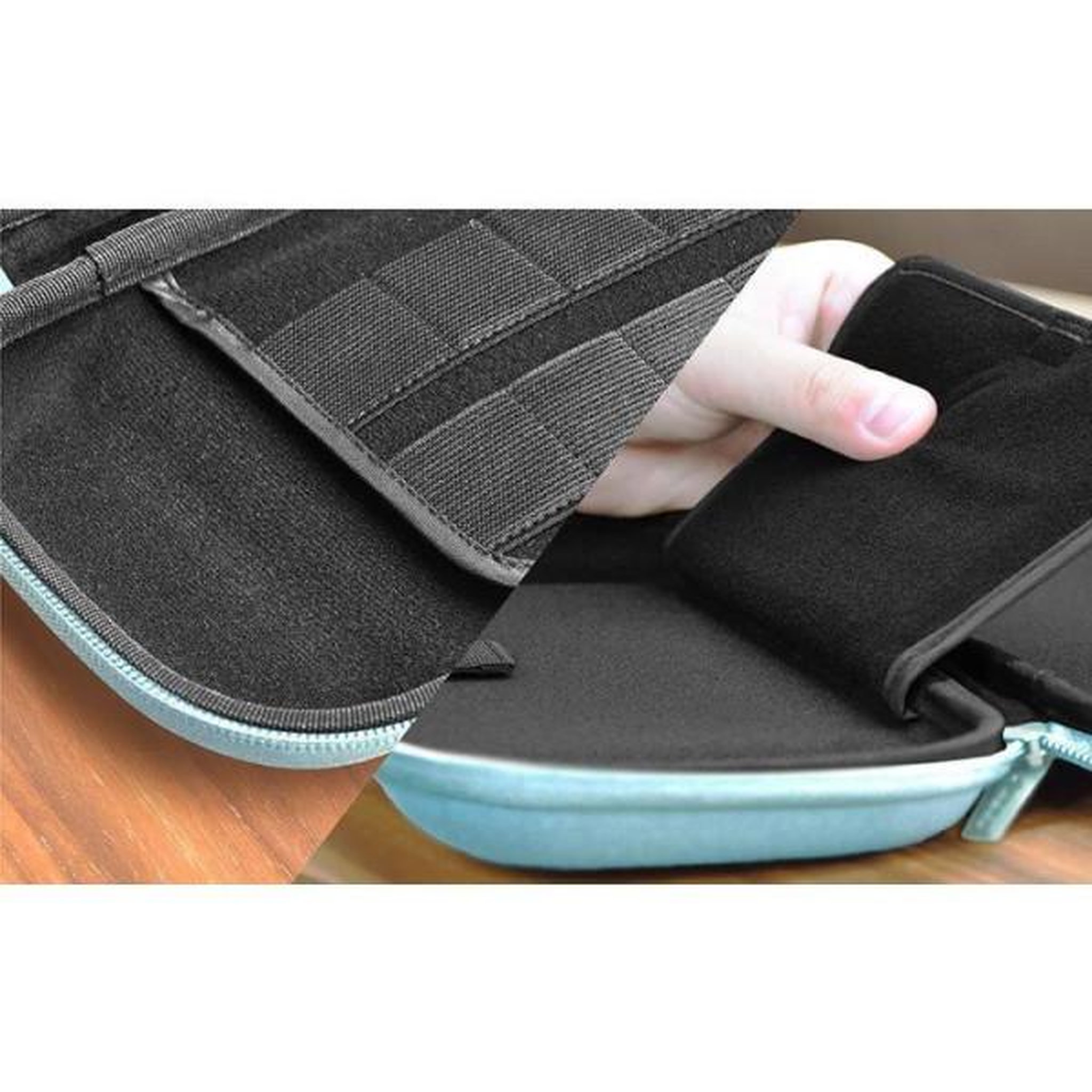 Voir la diapositive 4 : HORI Housse de transport - nintendo switch 2 - hori - protection rigide - bleu
