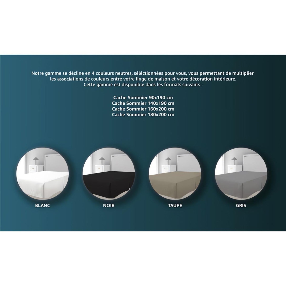 SOLEIL D'OCRE Cache sommier MICRO, par SOLEIL D'OCRE