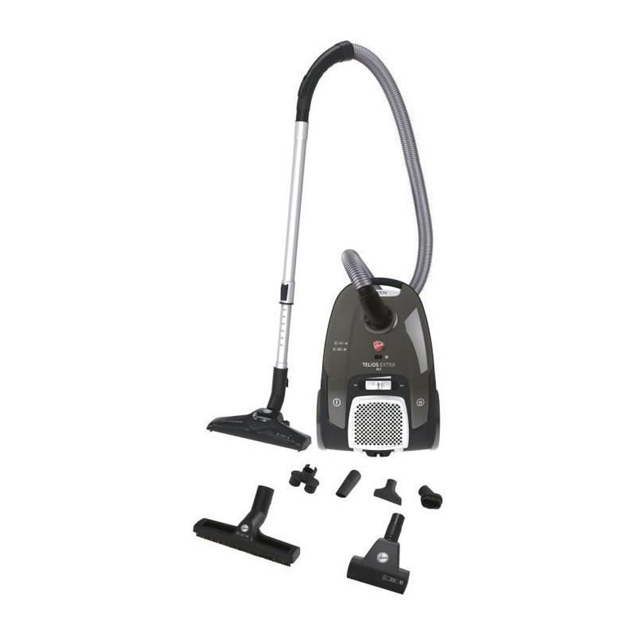 Voir la diapositive 1 : HOOVER Aspirateur Traineau Sac - HOOVER Telios Extra TXL20PET - 700 W - 3,5 L - 69 dBA - Spécial Animaux