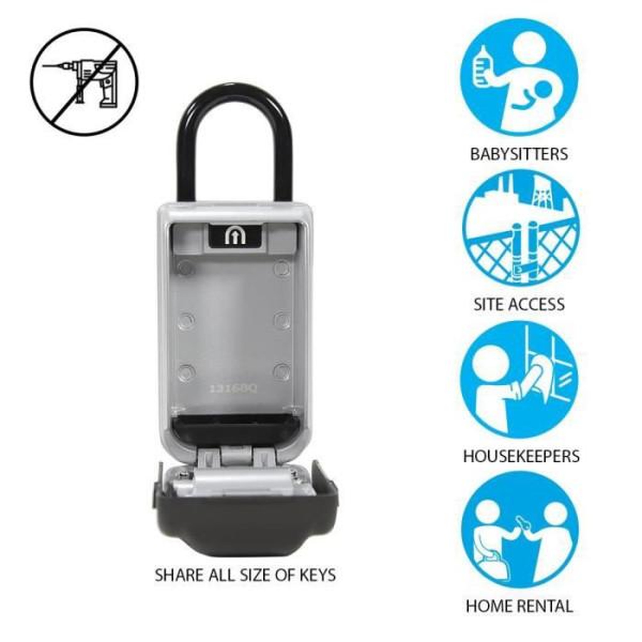 Voir la diapositive 4 : Master lock Armoire de sécurité masterlock boîte a clés 5424eurd format m