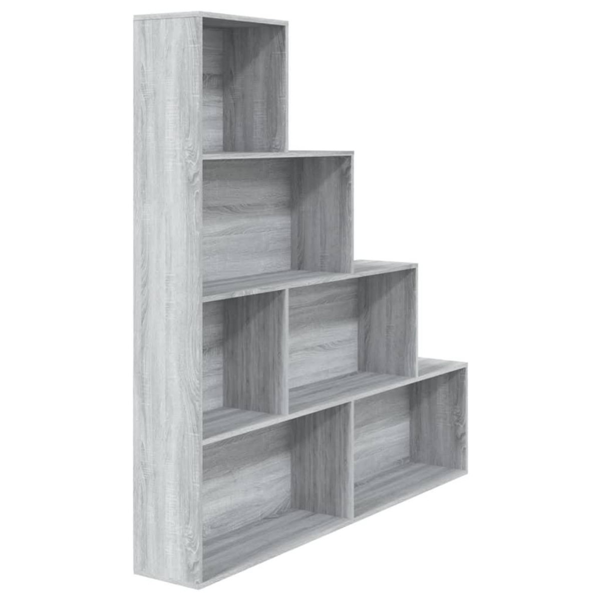 VIDAXL Armoire a livres Sonoma gris 155x24x160 cm