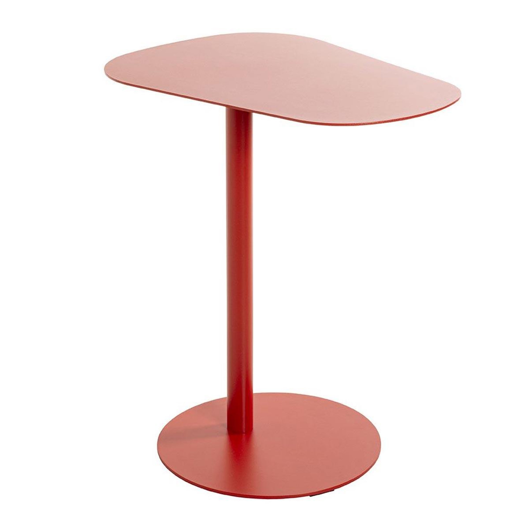 Paris Prix Table d'Appoint Design  Conrad  60cm Rouge