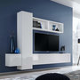 Voir la diapositive 2 : Paris Prix Ensemble Meuble TV  Blox XIII  245cm Blanc