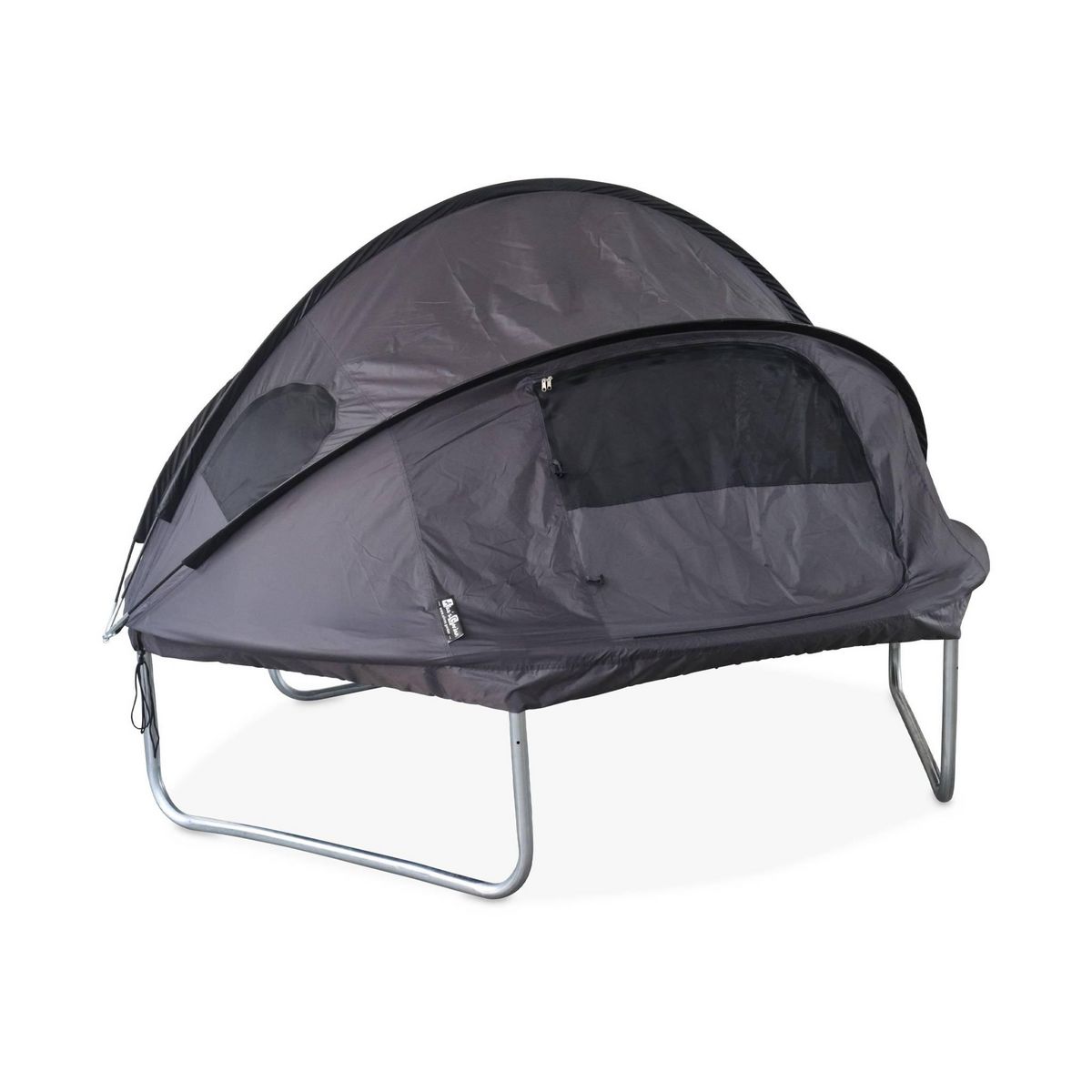 SWEEEK Trampoline 250cm filet intérieur avec pack d'accessoires + Tente de camping et sac de transport