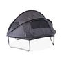 Voir la diapositive 4 : SWEEEK Trampoline 250cm filet intérieur avec pack d'accessoires + Tente de camping et sac de transport