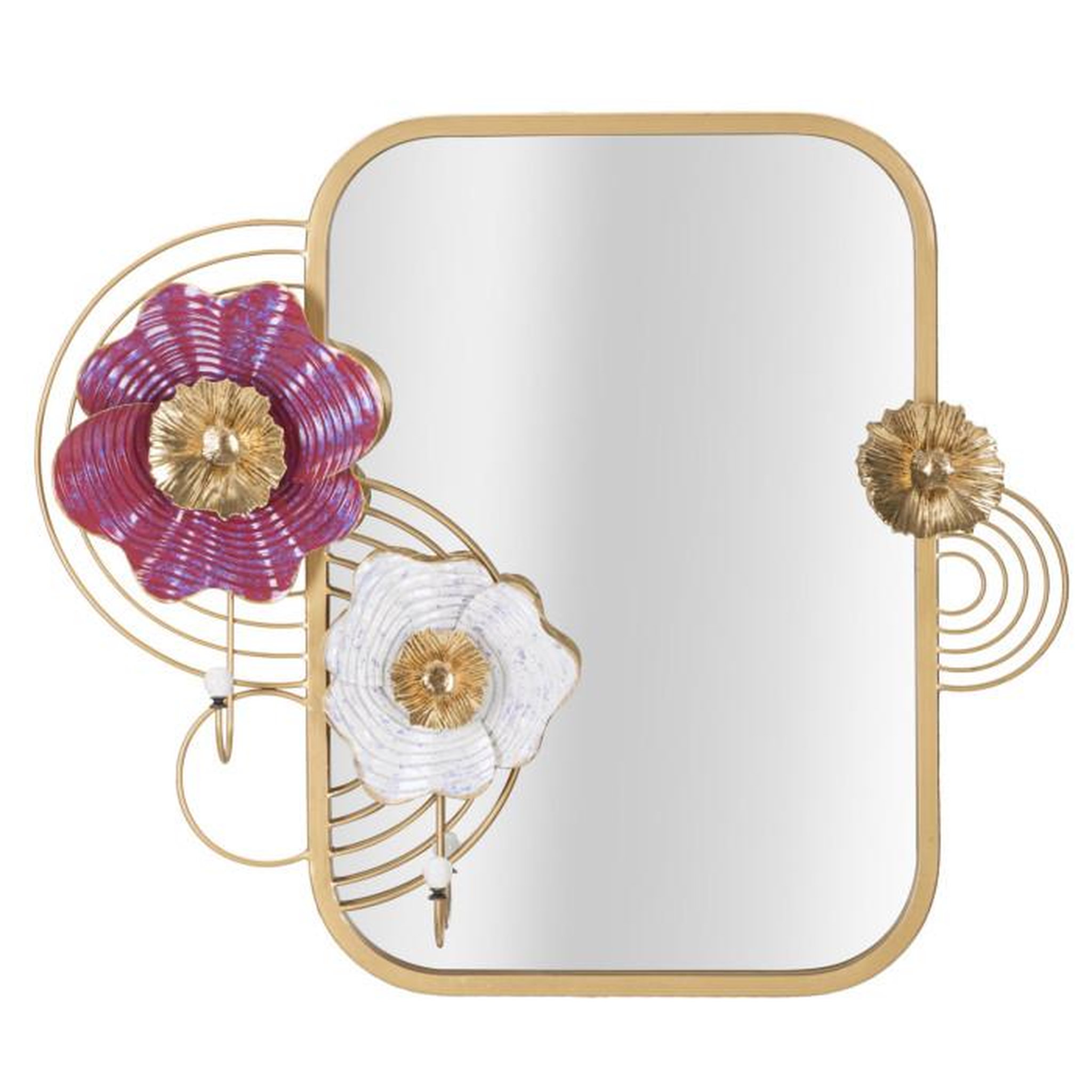 Paris Prix Miroir Mural Avec 2 Crochets  Lovis  75cm Multicolore