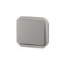 Voir la diapositive 1 : Legrand Poussoir NO étanche PLEXO 10 A avec enjoliveur finition gris (Boîte de 10) LEGRAND 069540L