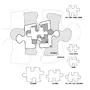 Castorland Puzzle 1500 pièces : Jardin des Licornes