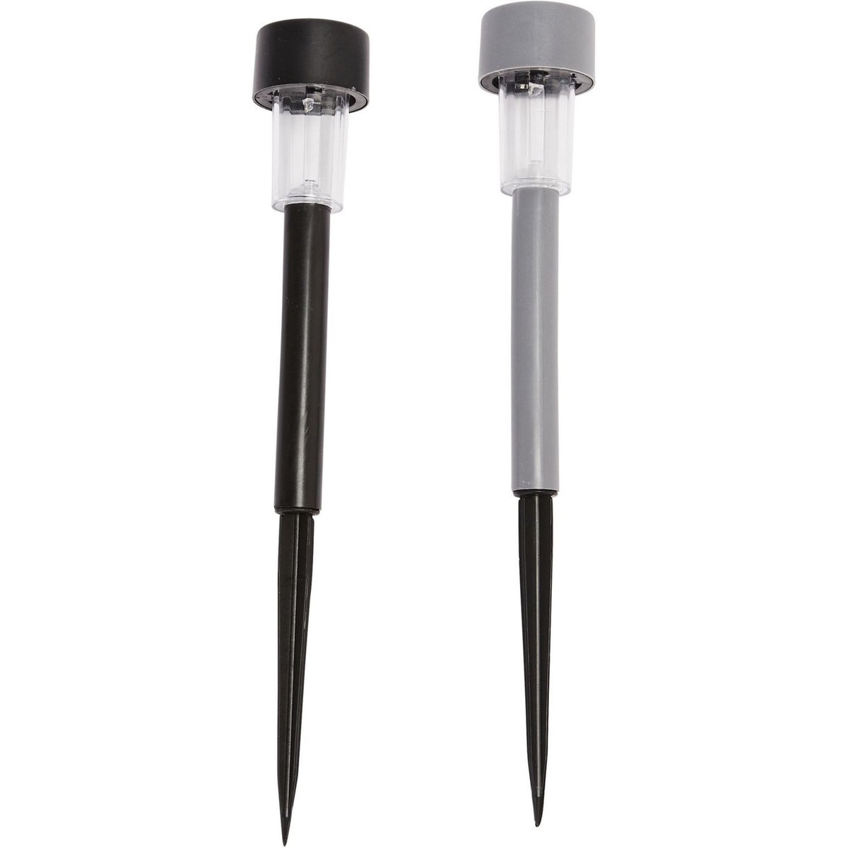 GARDENSTAR Borne solaire en plastique H30cm LED blanche 