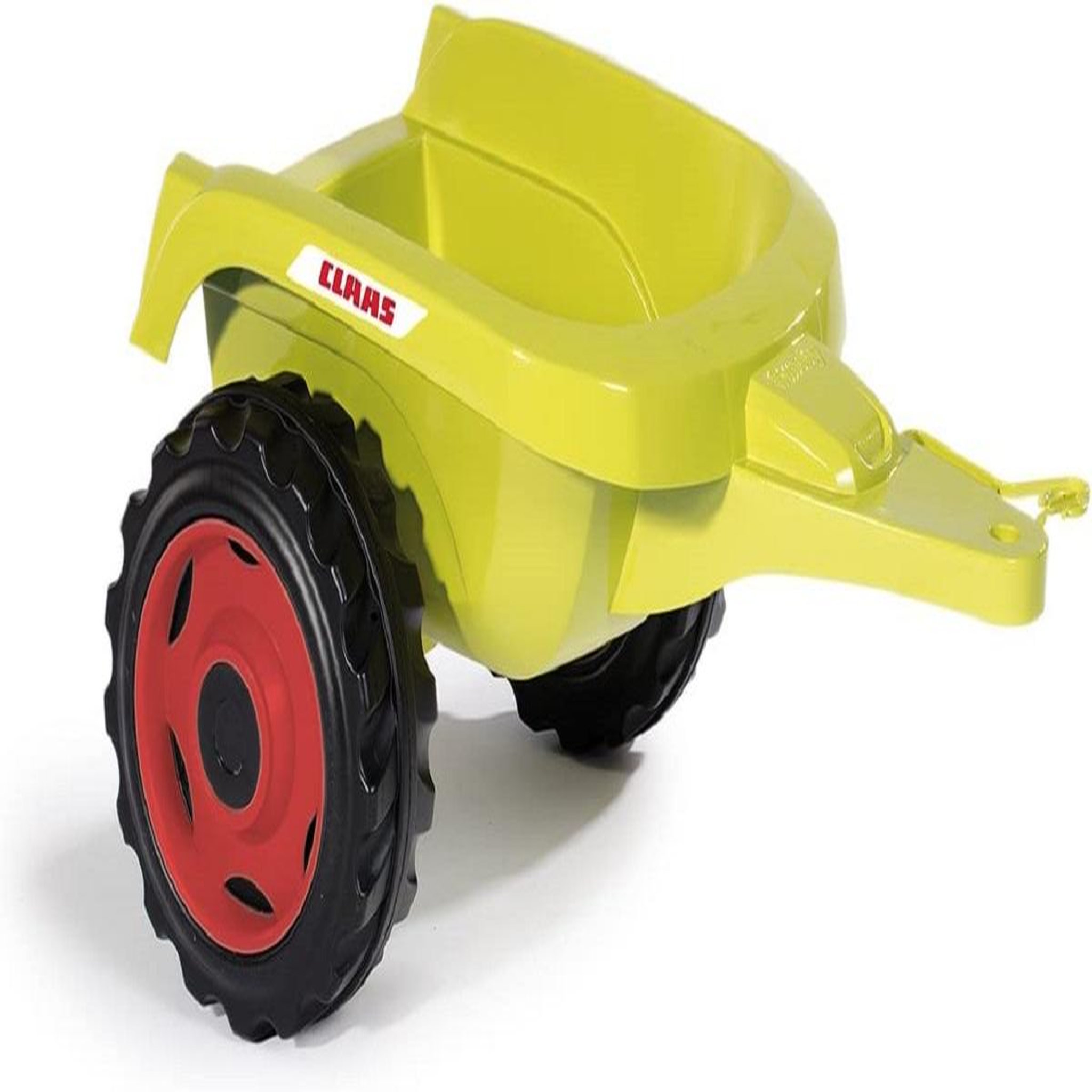 Voir la diapositive 4 : SMOBY Tracteur Claas farmer XL vert et sa remorque