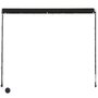 Voir la diapositive 5 : VIDAXL Auvent retractable avec LED 300x150 cm Anthracite