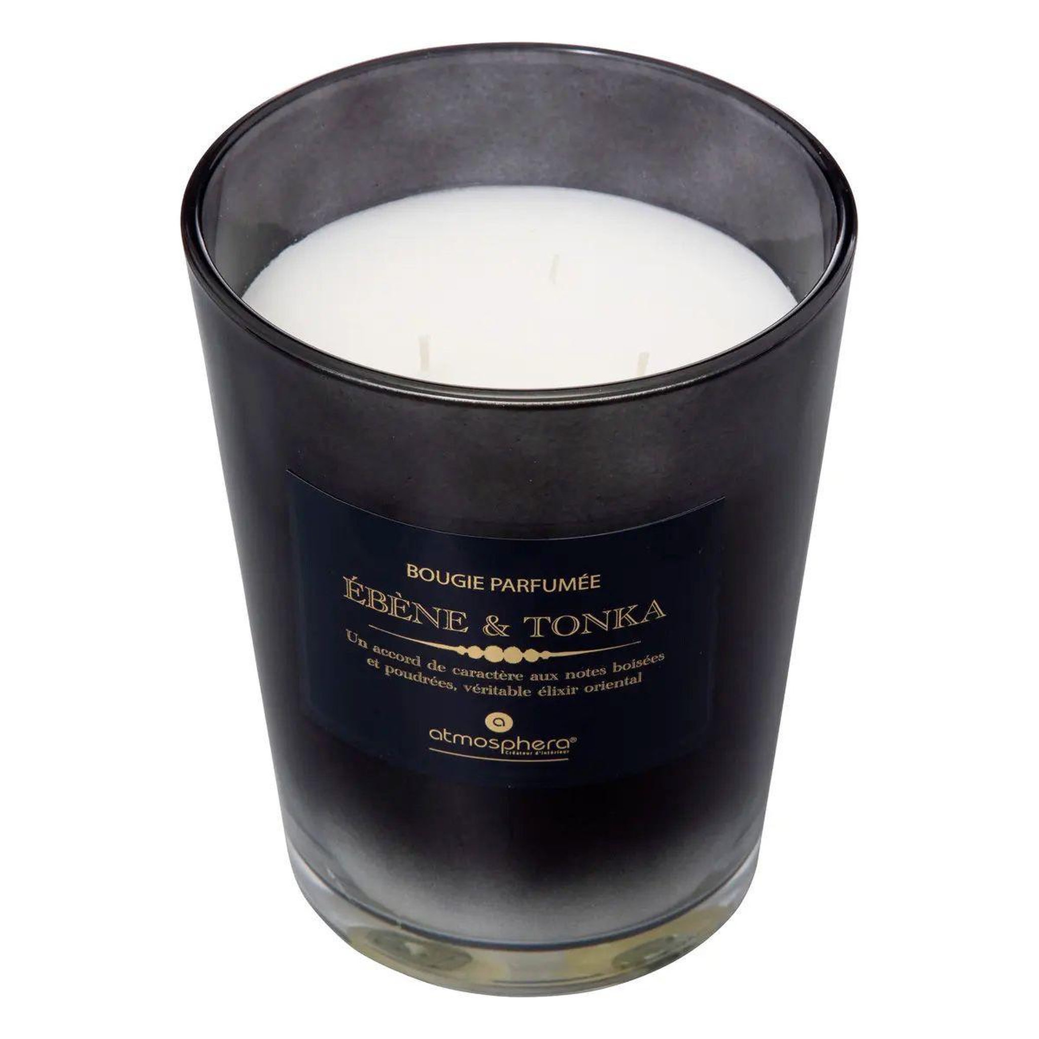 ATMOSPHERA Bougie parfumée  alma  855g ébène & tonka