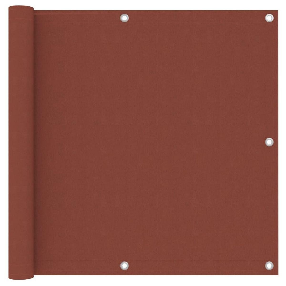 VIDAXL Ecran de balcon Terre cuite 90x300 cm Tissu Oxford