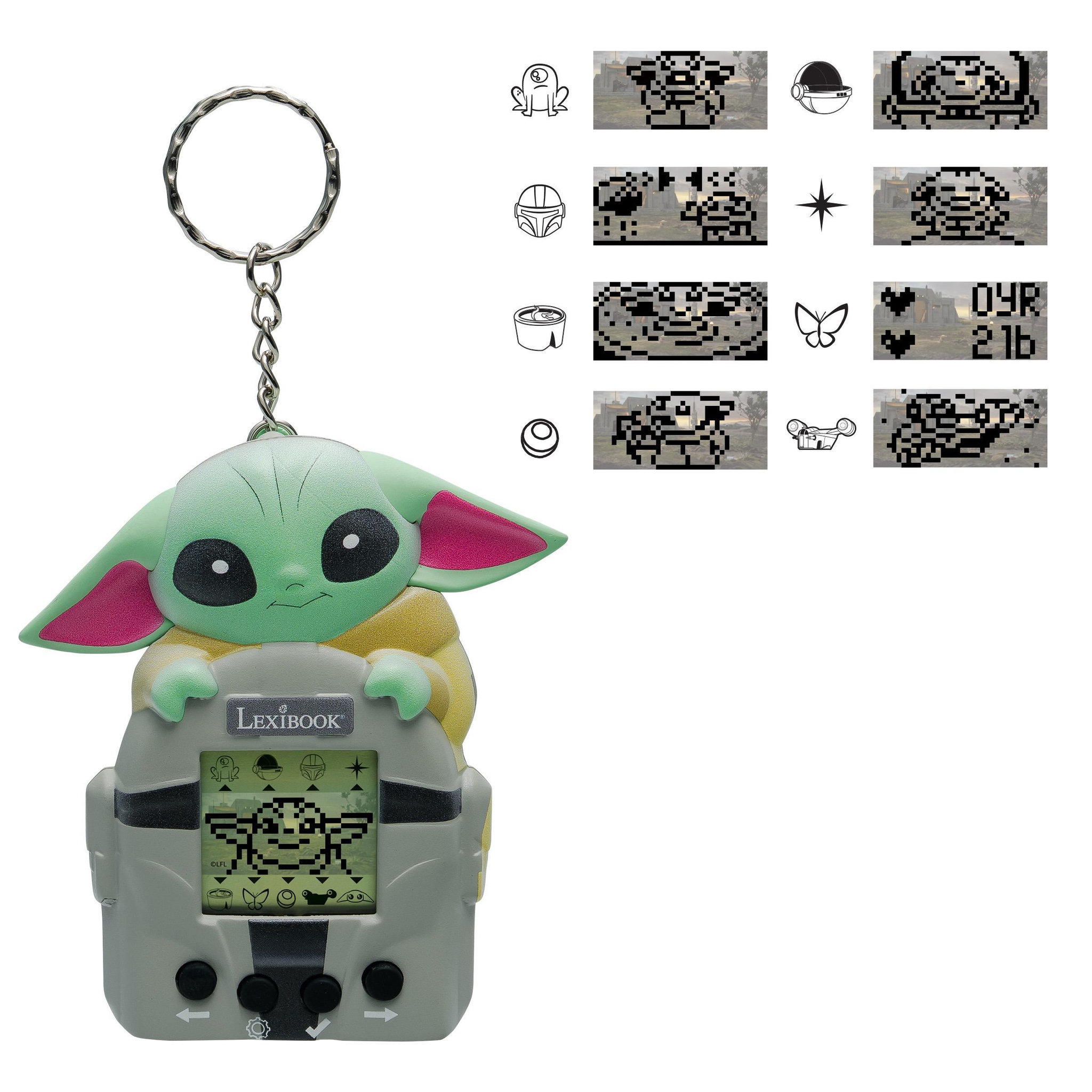 Voir la diapositive 2 : Lexibook Console My Best-E® comprenant 3 jeux de l'univers Disney Star Wars
