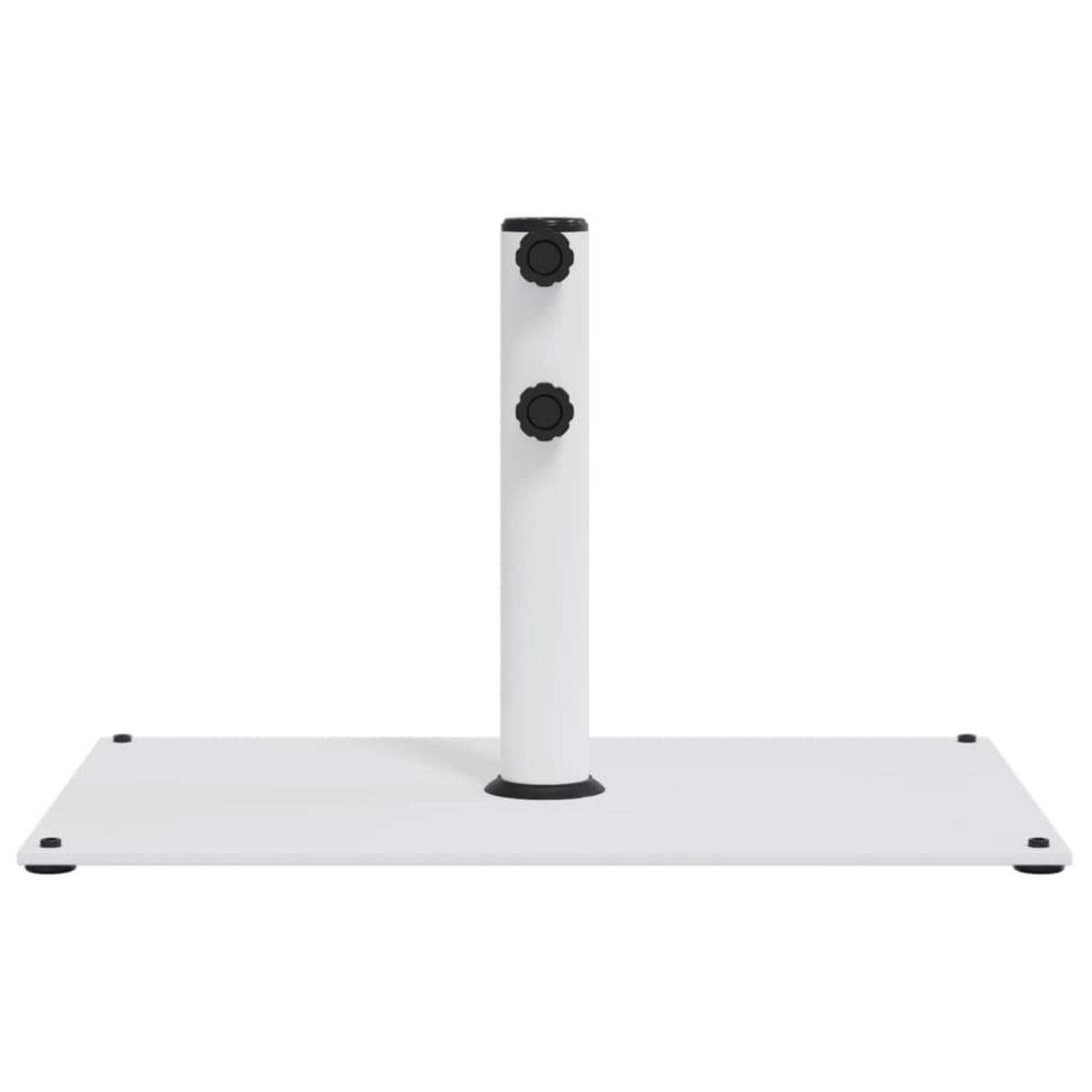 VIDAXL Base de parasol pour mats Ø32/38/48 mm 15 kg rectangulaire