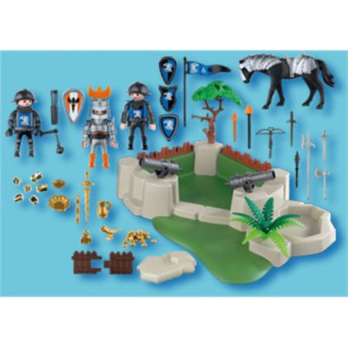 PLAYMOBIL 4014 Bastion des chevaliers