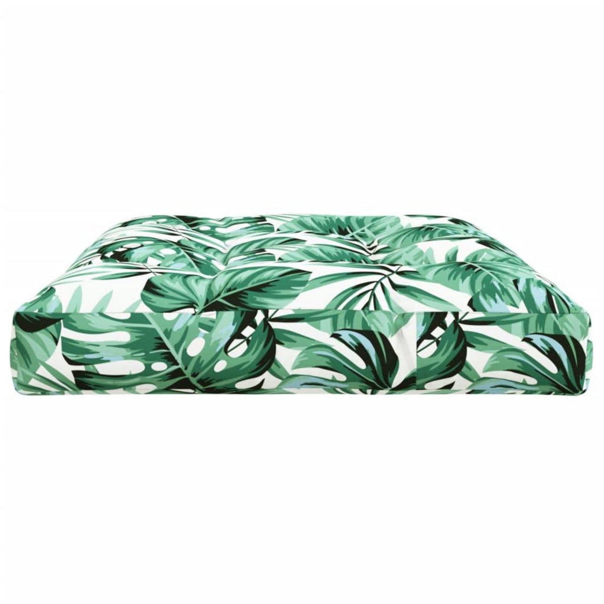 VIDAXL Coussin de palette vert 120x80x12 cm tissu