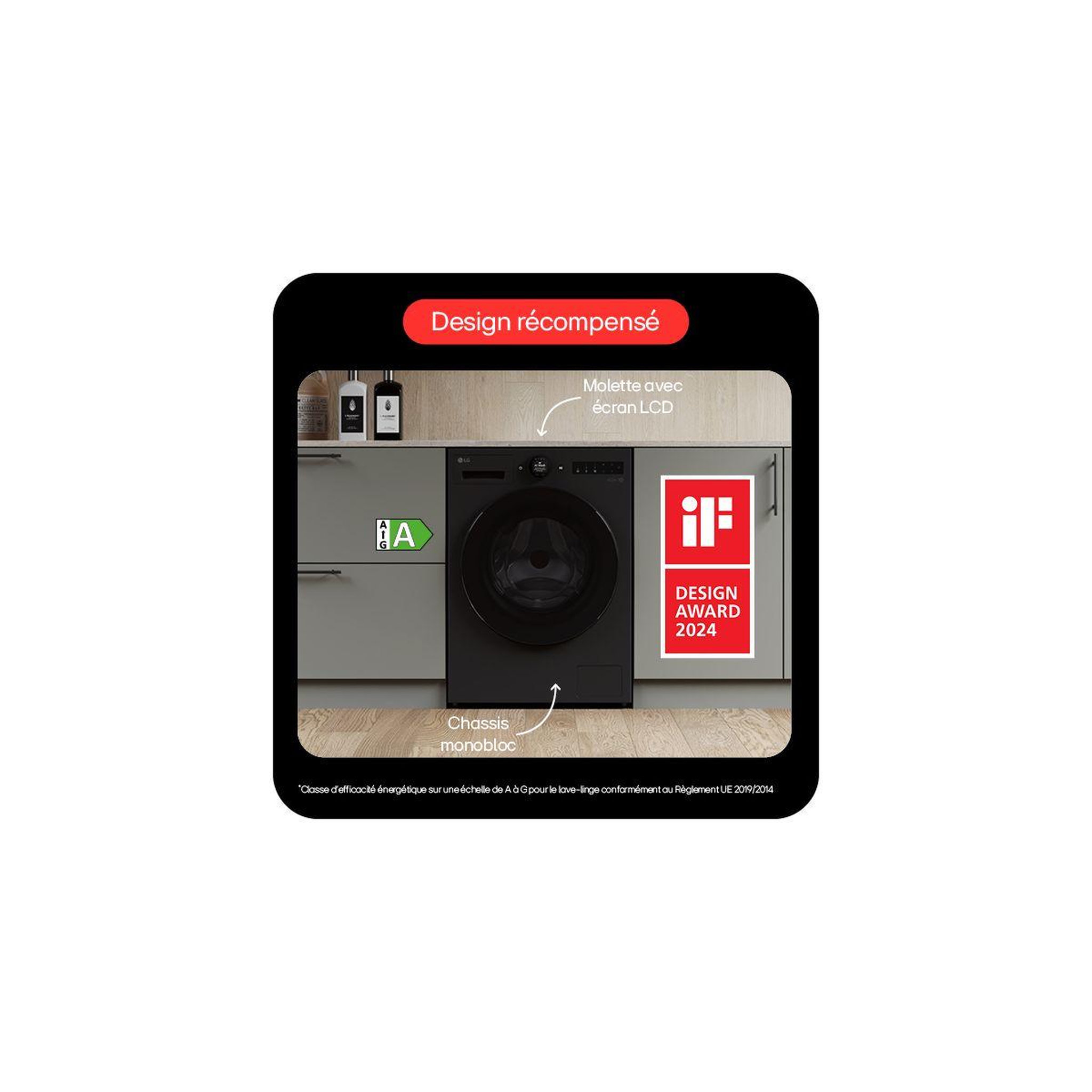 Voir la diapositive 4 : LG Lave linge hublot f34x76bsta